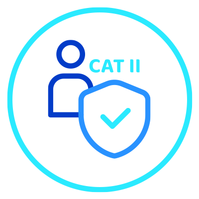Category II PPE certified icon